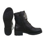 Zwarte bikerboot Dila 1._