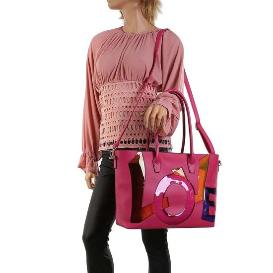 Handtas love fuchia.SOLD OUT