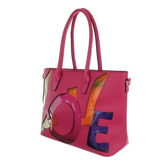 Handtas love fuchia.SOLD OUT