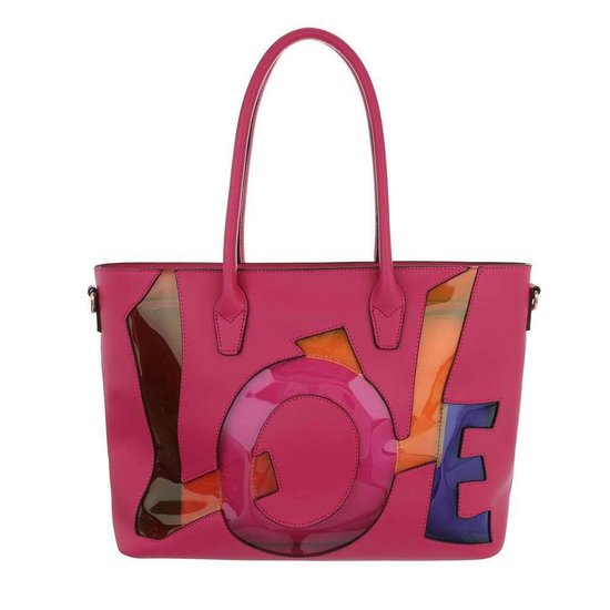 Handtas love fuchia.SOLD OUT