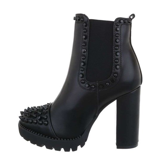 Bottines noires Nazra.