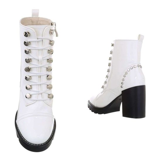 Bottines blanches Sinem.