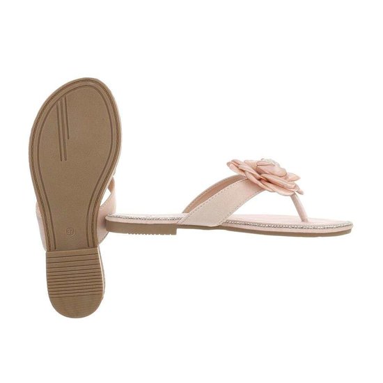 Beige fashion sandaal Tora.
