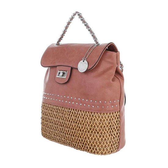 Moderne rose rugzak.