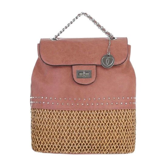 Moderne rose rugzak.
