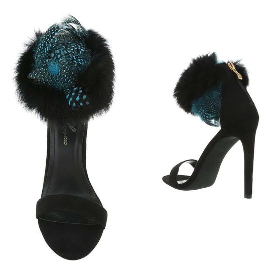 Fashion sandales noires Mika.