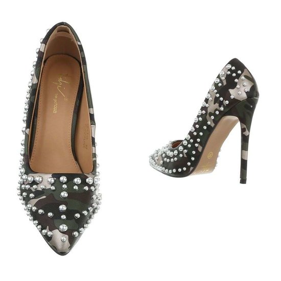 Elegante camou pump Donya.