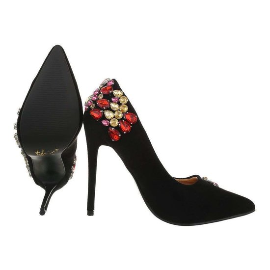 Fashion zwarte pump Sisi.