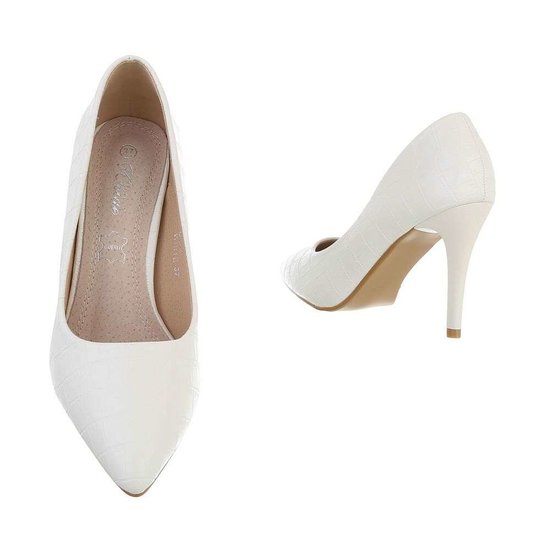 Classy witte pump Alba.