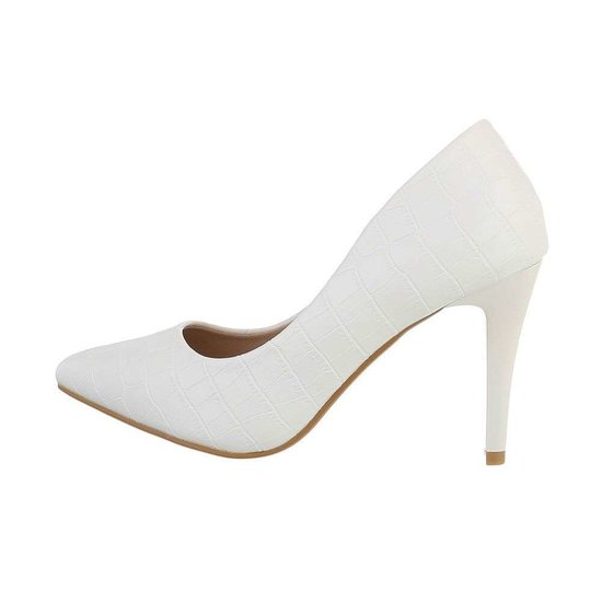 Classy witte pump Alba.