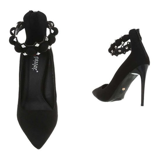 Trendy zwarte pump Lydia.