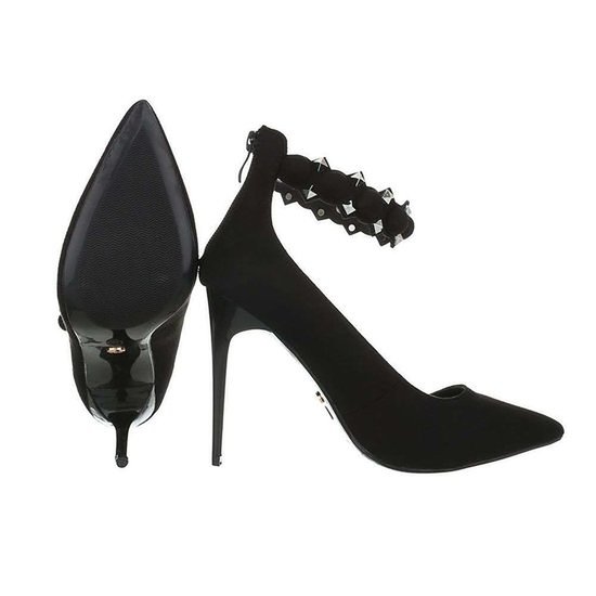 Trendy zwarte pump Lydia.
