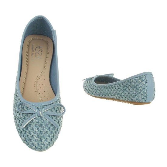 Classy blauwe ballerina Gaila.