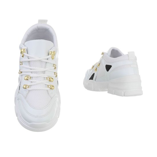 Witte kinky sneaker Umu.