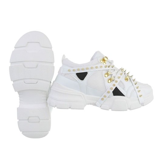 Witte kinky sneaker Umu.