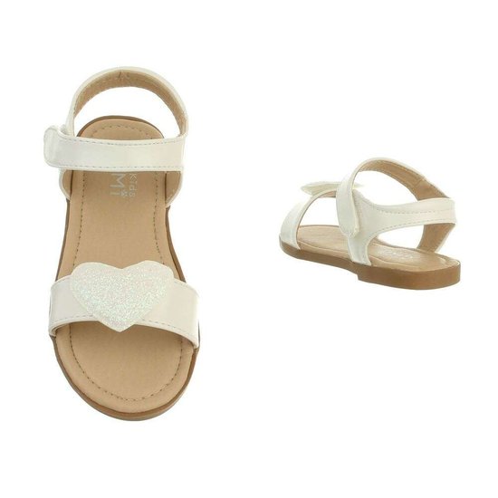 Witte kinder sandaal Amber.
