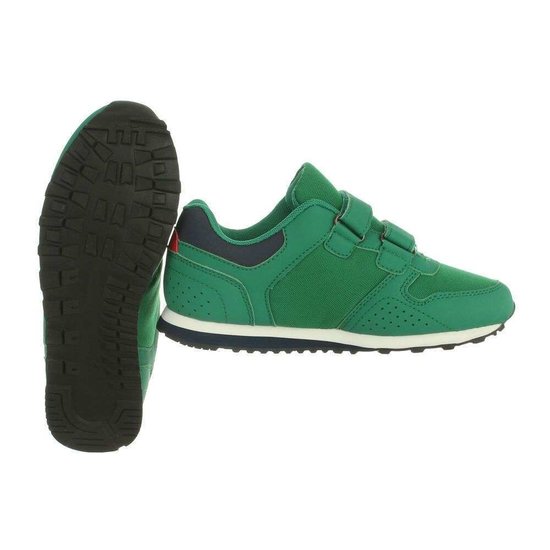 Leuke groene kinder sneaker Ben.