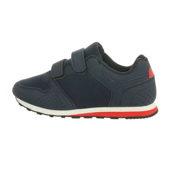 Leuke zwarte kinder sneaker Ben.