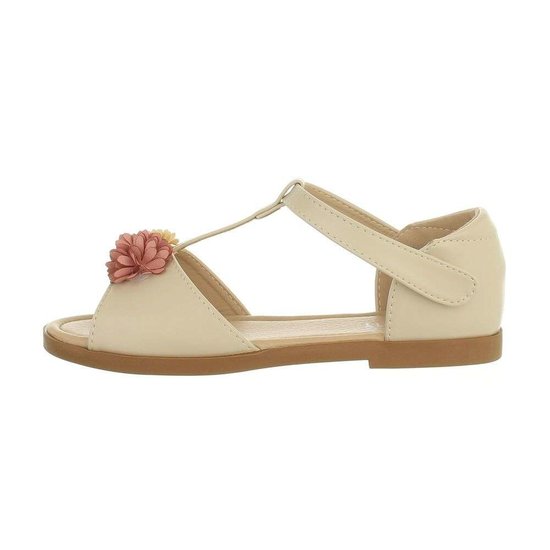Elegante beige kinder sandaal Kira.