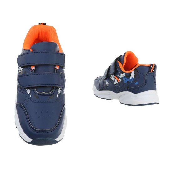 Hippe blauwe kinder sneaker Daan SOLD OUT