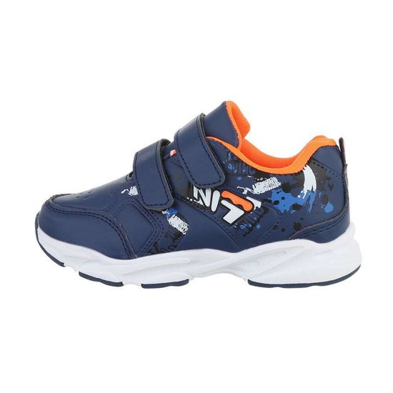 Hippe blauwe kinder sneaker Daan SOLD OUT