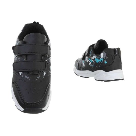 Hippe zwarte kinder sneaker Daan SOLD OUT