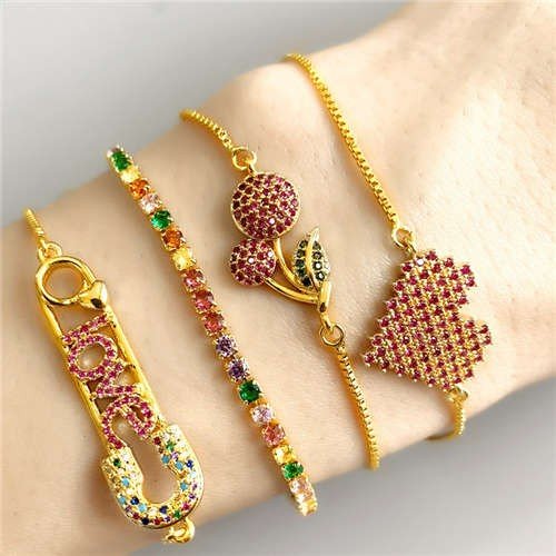 Fashion combo armband design 3 D.