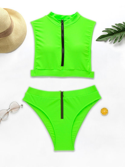 Bikini fluo vert.