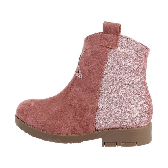 Rose kinder enkellaarsje Inke.
