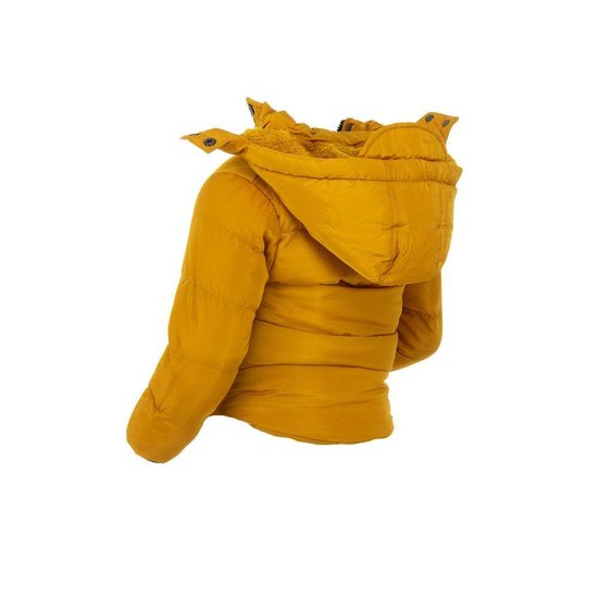 Veste doudoune/veste d'hiver jaune-garçon.