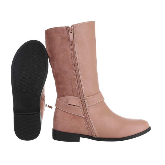 Hoge rose meisjes laars Anja.SOLD OUT