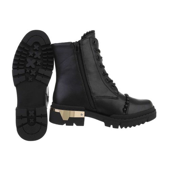 Zwarte fashion boot Kinga.