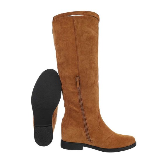 Classy hoge camel daimen laars Karolina.
