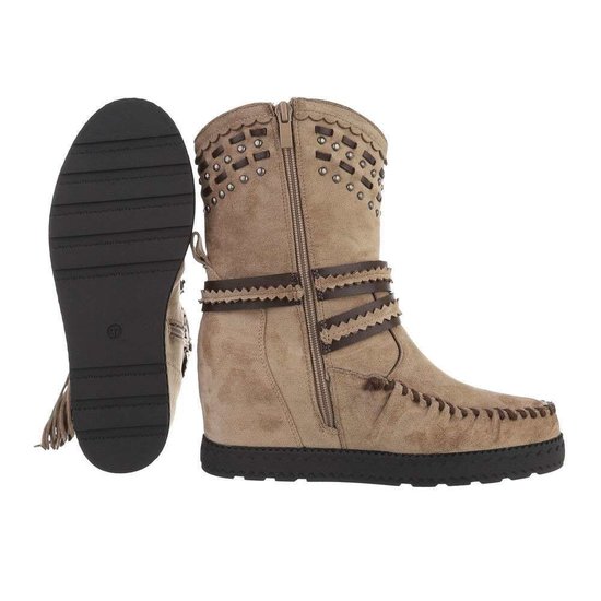 Kaki western winterboot Anoki.