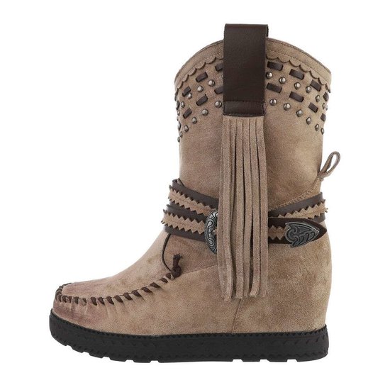 Kaki western winterboot Anoki.