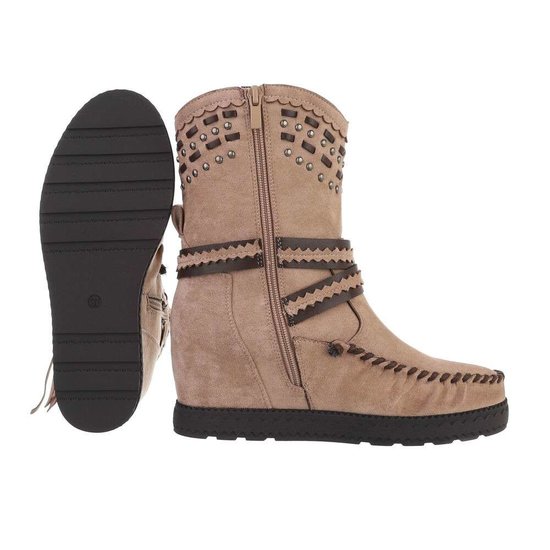 Nude western winterboot Anoki.