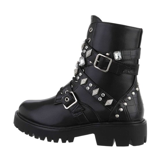 Zwarte fashion boot Giorgia.