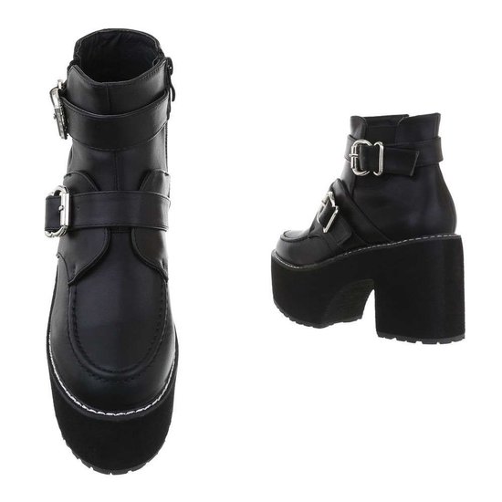 Bottines noires Habiba.