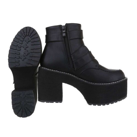 Bottines noires Habiba.