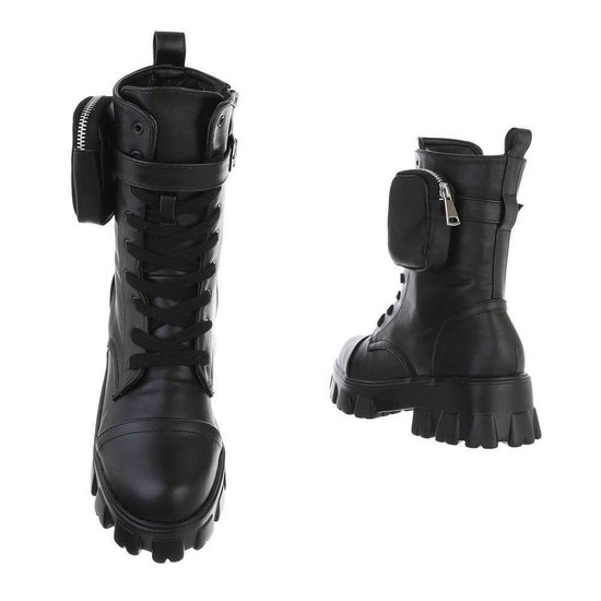 Trendy halfhoge boot Xina.