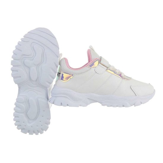 Trendy witte meisjes sneaker Suus.