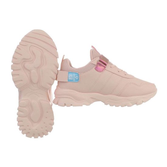 Trendy rose mix meisjes sneaker Stansie.