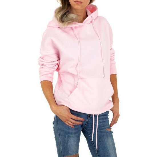 Trendy rose sweater/hoodie in sweatstof.SOLD OUT