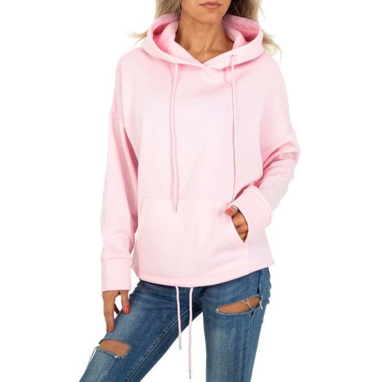 Trendy rose sweater/hoodie in sweatstof.SOLD OUT