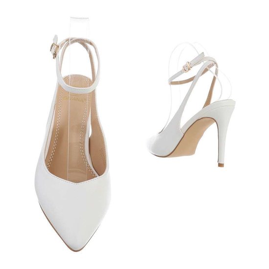 Witte pump Mirella.