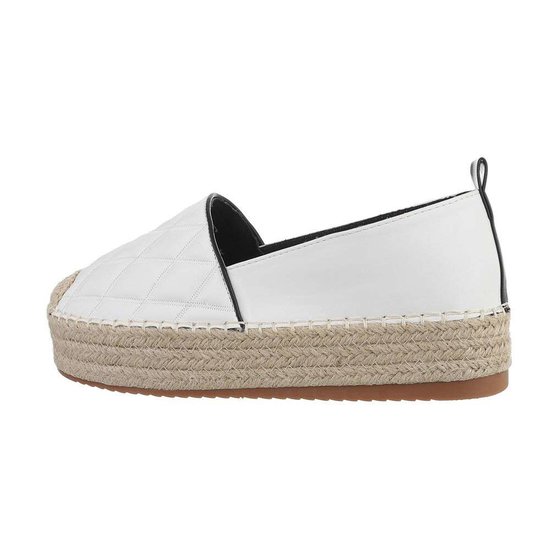 Witte espadrille Petra.SOLD OUT