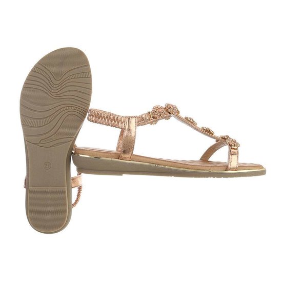Sandales champagne Amy.