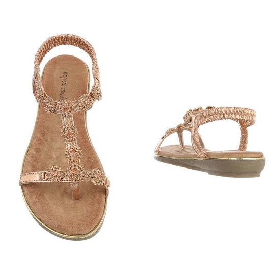 Sandales champagne Amy.