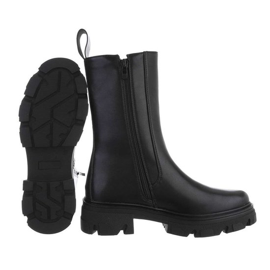 Trendy zwarte Chelsea boot Sirina.