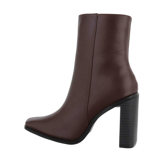 Bottines bordeaux Sheira.